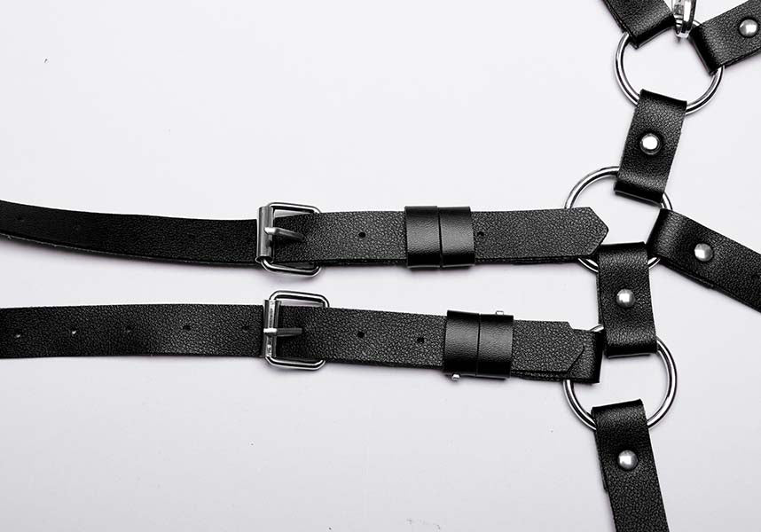 Mikasa [Black] | LEG HARNESS