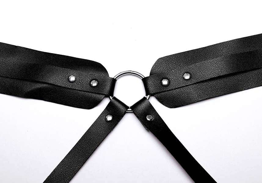 Mikasa [Black] | LEG HARNESS