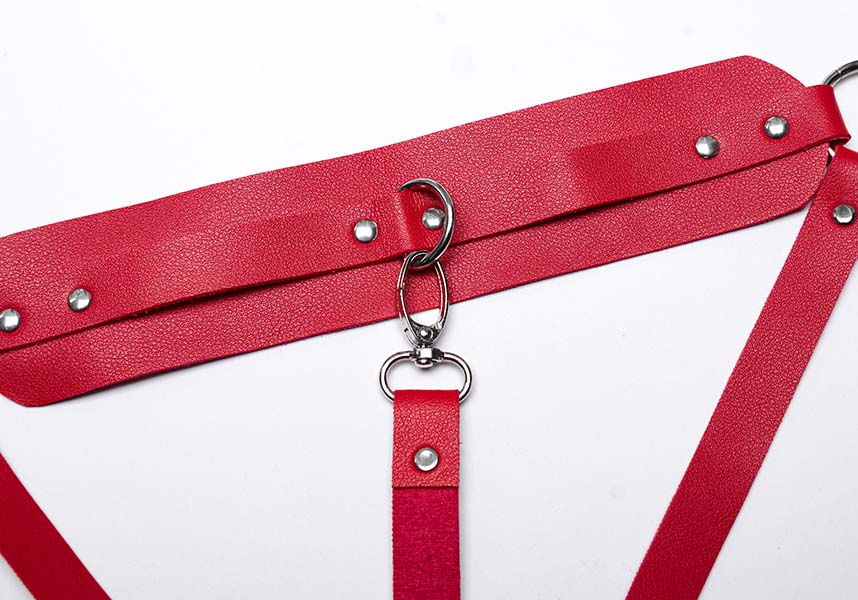 Mikasa [Red] | LEG HARNESS