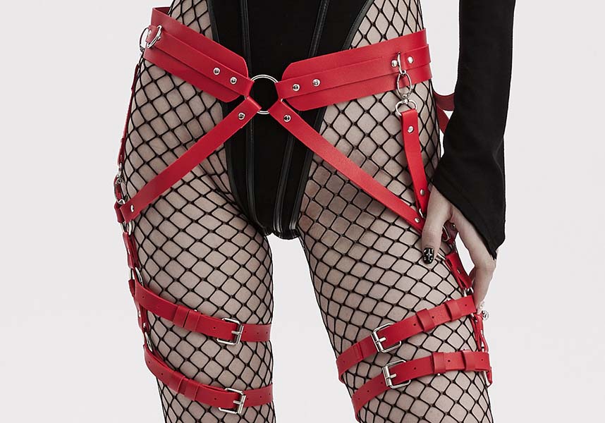 Mikasa [Red] | LEG HARNESS*