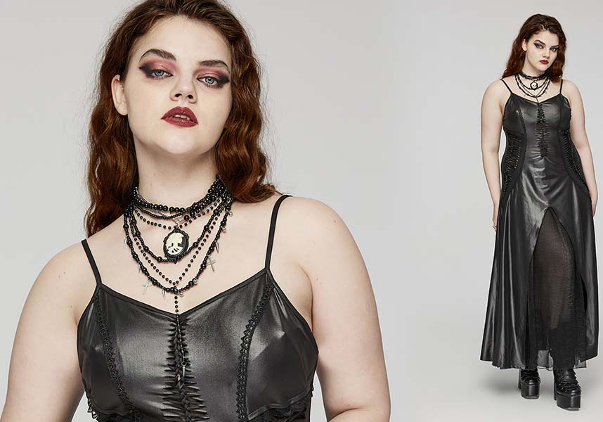 Memento Mori Cameo | LAYERED NECKLACE