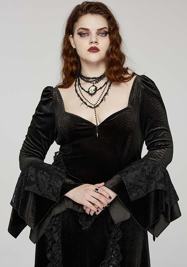 Memento Mori Cameo | LAYERED NECKLACE