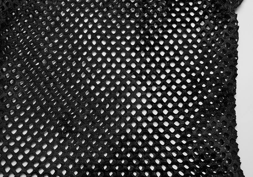 Dionisia Fishnet [Black] | COLD SHOULDER TOP