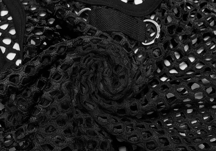 Chandra Fishnet | CROPPED TANK TOP*