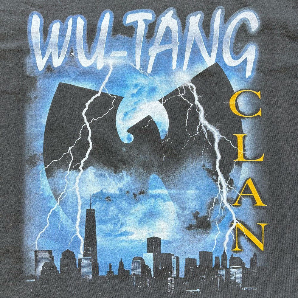 Wu-Tang Clan | Lightning Cityscape [Faded Black] T-SHIRT [PREORDER]