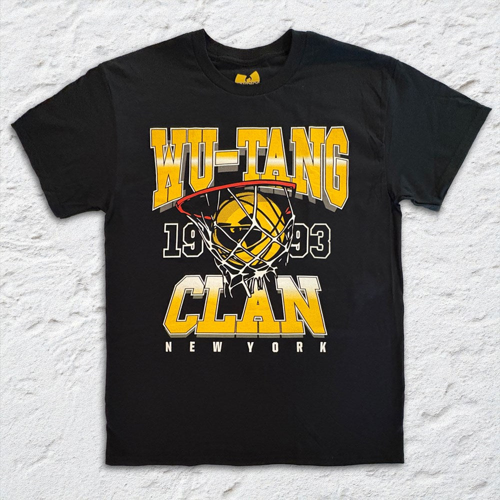 Wu-Tang Clan | NY BBall 1993 [Black] T-SHIRT [PREORDER]