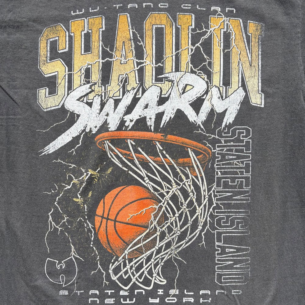Wu-Tang Clan | Shaolin Swarm [Faded Black] T-SHIRT [PREORDER]