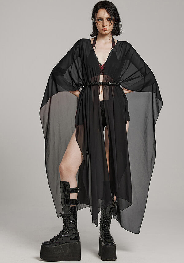 Stevie Sheer [Black] | SHAWL