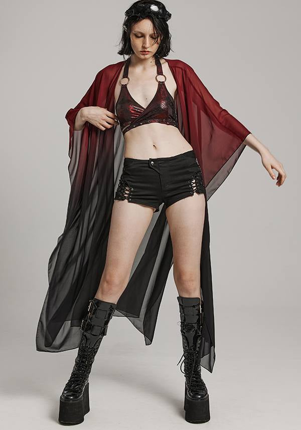 Stevie Sheer [Black/Red] | SHAWL