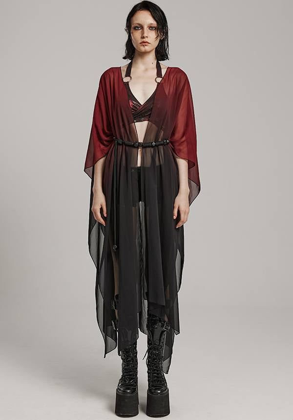 Stevie Sheer [Black/Red] | SHAWL