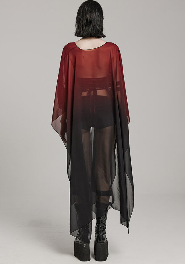 Stevie Sheer [Black/Red] | SHAWL
