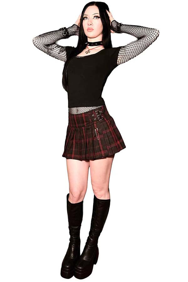 World's End | PLEATED MINI SKIRT