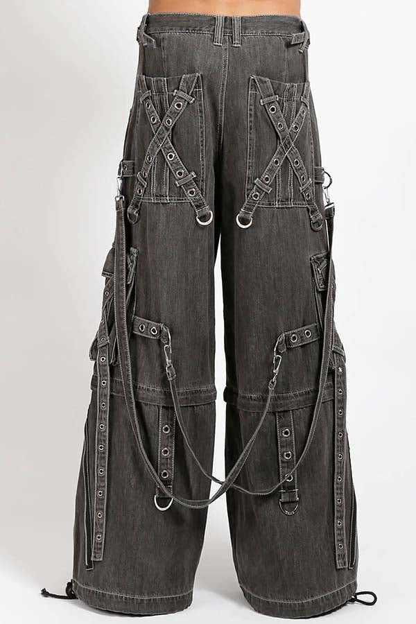 X-Strap [Black Denim] | PANTS
