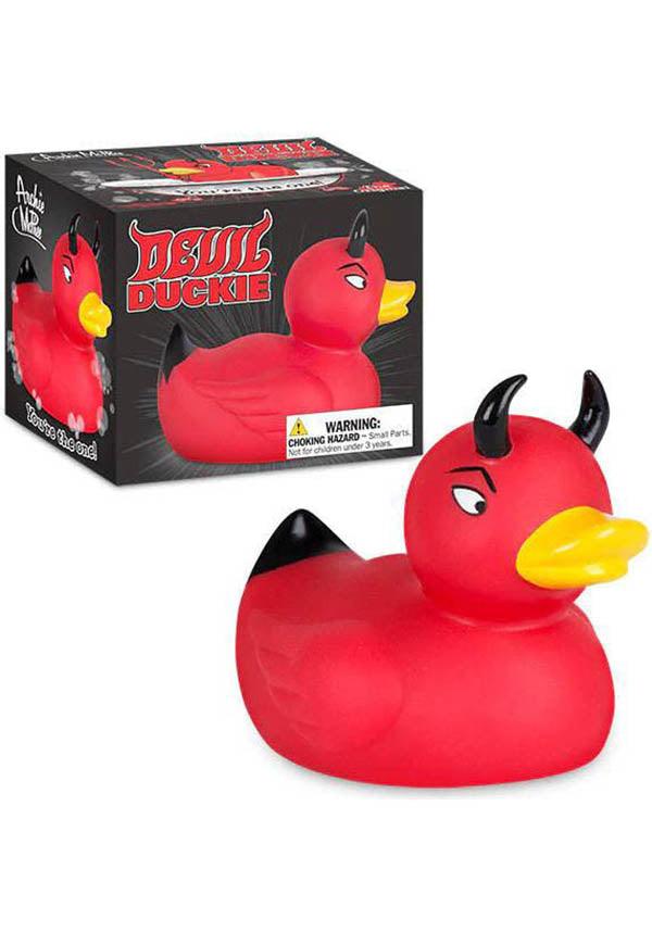Devil Duckie | RUBBER DUCK - Beserk - ACD13641, all, bath, bathroom, bathroom homeware, bathroom homewares, clickfrenzy15-2023, devil, discountapp, duck, ducks, fp, gift, gift idea, gift ideas, gifts, home, homeware, homewares, kids, kids gifts, kids homewares, kids toy, may22, R170522, red, rubber duck
