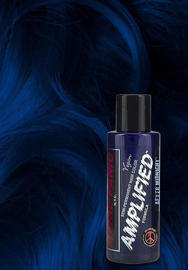 After Midnight | AMPLIFIED COLOUR - Beserk - all, blue, clickfrenzy15-2023, cosmetics, cpgstinc, dark blue, discountapp, dye, ebaymp, fp, goth, hair blue, hair colour, hair dye, labelvegan, manic panic, manic panic hair, vegan