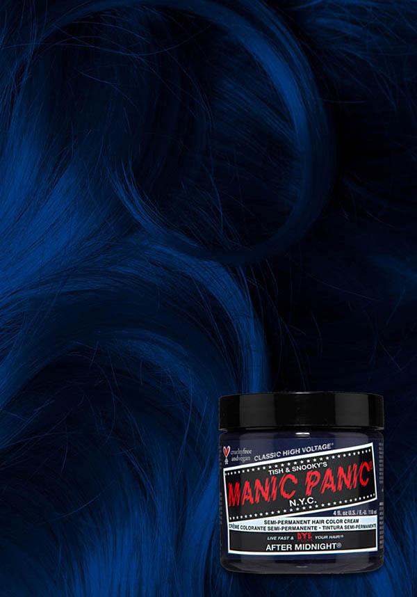 After Midnight | CLASSIC COLOUR - Beserk - all, blue, clickfrenzy15-2023, cosmetics, cpgstinc, dark blue, discountapp, dye, ebaymp, fp, goth, hair blue, hair colour, hair dye, labelvegan, manic panic, manic panic hair, vegan