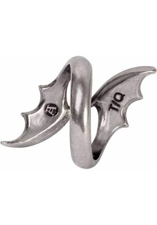 A Night With Goethe | RING - Beserk - accessories, AG085339, all, all ladies, bat, bat wings, bats, batwing, clickfrenzy15-2023, dec21, discountapp, fp, goth, gothic, gothic accessories, jewellery, jewelry, ladies, ladies accessories, mens, mens accessories, R121221, ring, wing, wings