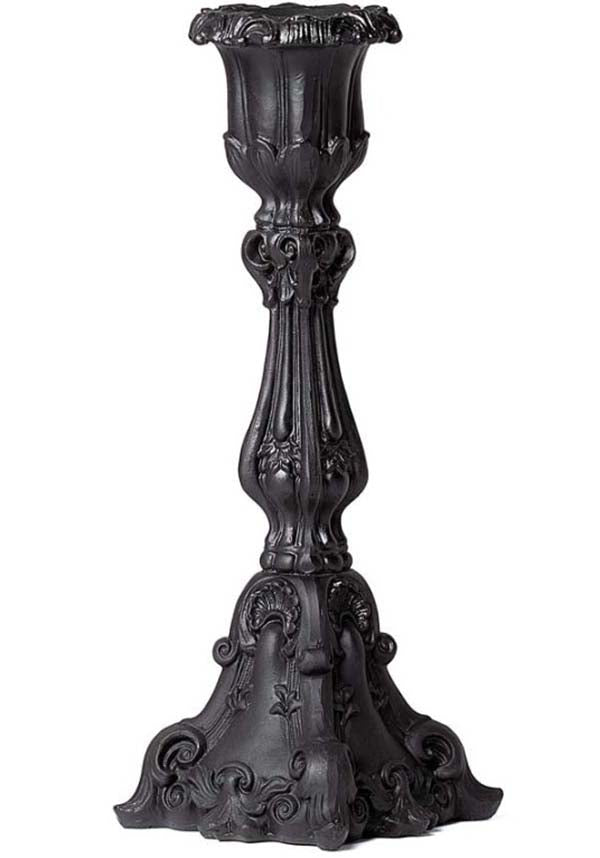 Baroque [Black] | CANDLE HOLDER