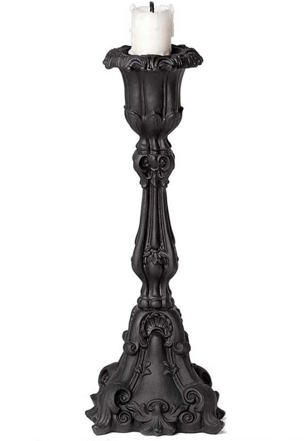 Baroque [Black] | CANDLE HOLDER
