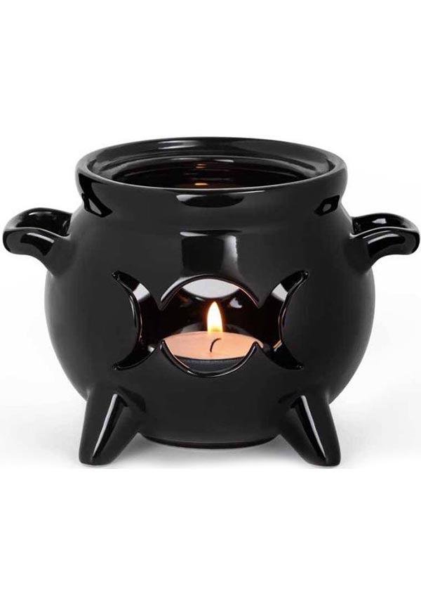 Cauldron | MUG WARMER SET - Beserk - AGQGUSSZECY, all, candle, clickfrenzy15-2023, cup, discountapp, fp, gift, gift idea, gift ideas, gifts, googleshopping, goth homeware, gothic gifts, gothic homeware, gothic homewares, halloween homeware, halloween homewares, homeware, homewares, kitchen, mar23, mens gifts, moon, mothers day, mothersday, mothersdaycosy, mug, office homewares, R150323, tealight, triple moon