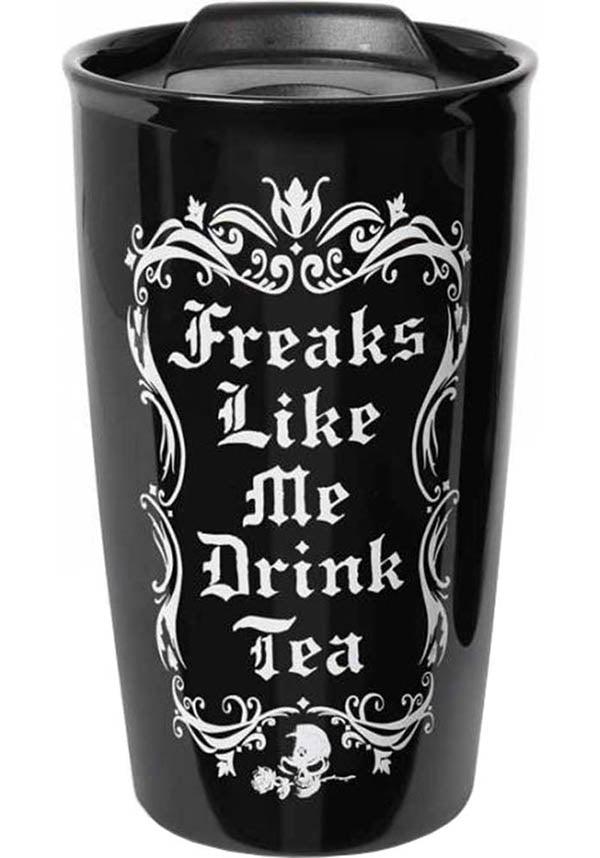Freaks Like Me | DOUBLE WALLED MUG` - Beserk - alchemy gothic, all, black, clickfrenzy15-2023, coffee, discountapp, fp, gift, gift idea, gift ideas, gift pack, gift set, gifts, goth, gothic, gothic gifts, gothic homeware, gothic homewares, home, homeware, homewares, jun21, kitchen, mothersday, mothersdaycosy, mug, office homewares, R200621, tea, travel, travel cup, travel mug, winter, winter homewares
