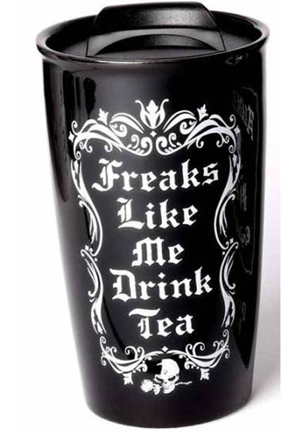 Freaks Like Me | DOUBLE WALLED MUG` - Beserk - alchemy gothic, all, black, clickfrenzy15-2023, coffee, discountapp, fp, gift, gift idea, gift ideas, gift pack, gift set, gifts, goth, gothic, gothic gifts, gothic homeware, gothic homewares, home, homeware, homewares, jun21, kitchen, mothersday, mothersdaycosy, mug, office homewares, R200621, tea, travel, travel cup, travel mug, winter, winter homewares