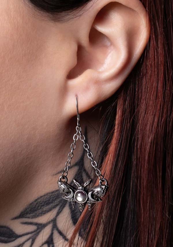 Lunar Moth | EARRINGS