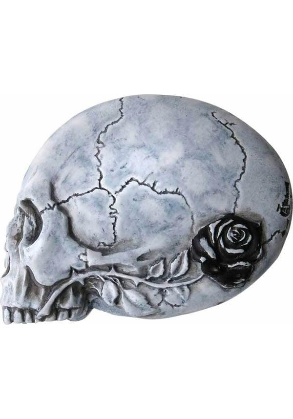 Nevermore | COMPACT MIRROR - Beserk - alchemy gothic, all, all ladies, aug21, bathroom homeware, bathroom homewares, black, black rose, clickfrenzy15-2023, compact mirror, discountapp, fp, goth, gothic, gothic homeware, gothic homewares, halloween homeware, halloween homewares, home, homeware, homewares, ladies, mirror, nevermore, R120821, raven, rose, skull