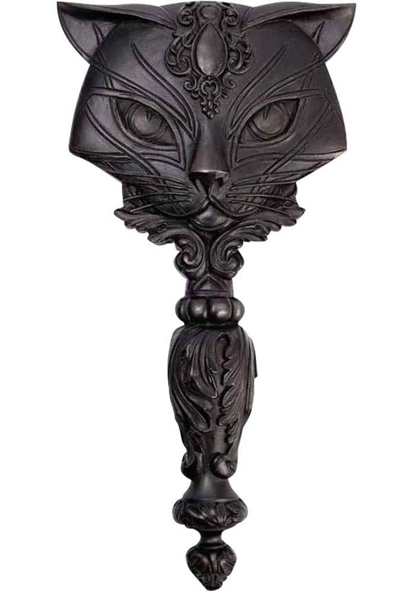Sacred Cat [Black] | HAND MIRROR