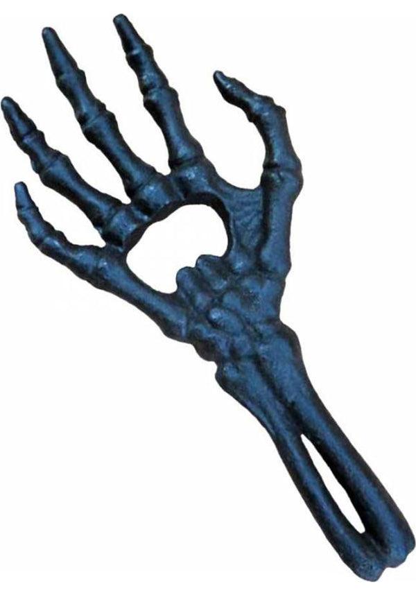 Skeletal Hand [Black] | BOTTLE OPENER` - Beserk - alchemy gothic, all, barware, black, clickfrenzy15-2023, discountapp, fp, gifts, gothic, gothic gifts, gothic homewares, halloween, home, homewares, jul19, kitchen, mens gifts