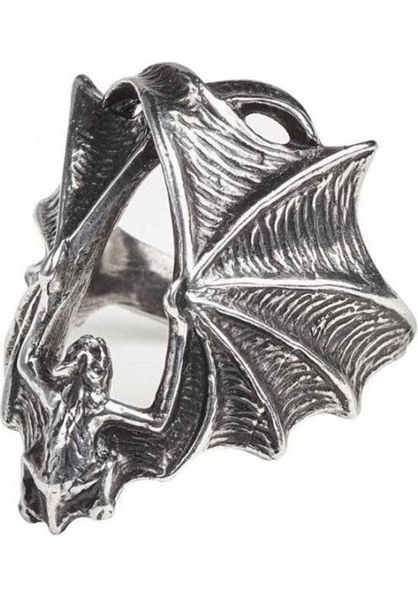 Stealth | RING - Beserk - accessories, alchemy gothic, all, bat, bats, batwing, clickfrenzy15-2023, discountapp, fp, goth, gothic, gothic accessories, gothic gifts, halloween, jewellery, jewelry, jul20, mens, mens accessories, mens valentines gifts, ring