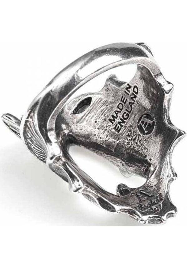 Stealth | RING - Beserk - accessories, alchemy gothic, all, bat, bats, batwing, clickfrenzy15-2023, discountapp, fp, goth, gothic, gothic accessories, gothic gifts, halloween, jewellery, jewelry, jul20, mens, mens accessories, mens valentines gifts, ring