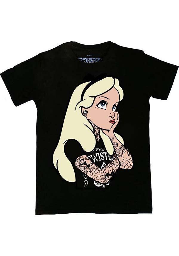 Twisted - Alice In Wonderland Tattoo T-Shirt