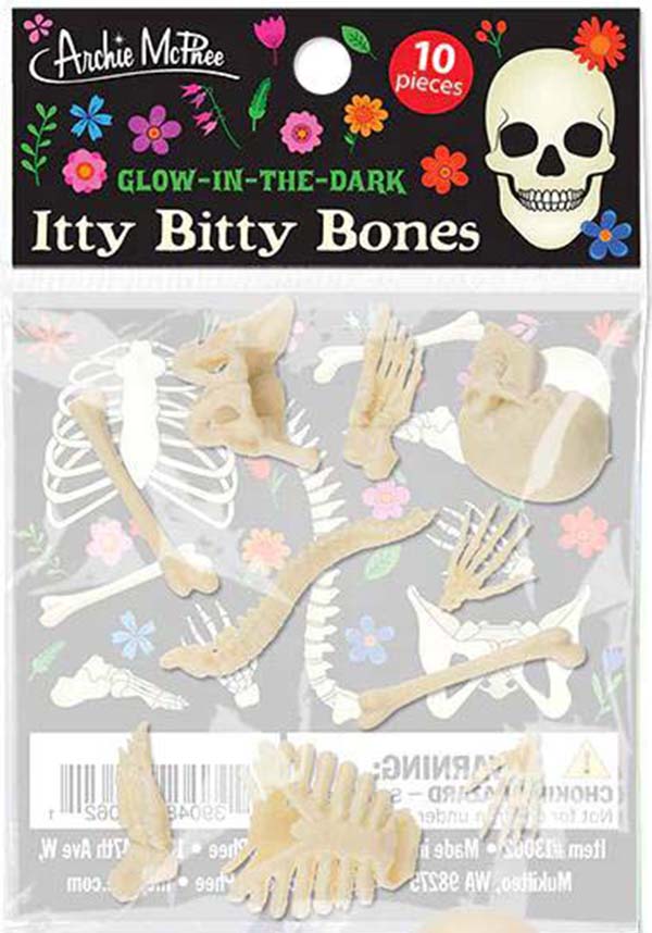 Archie Mcphee Itty Bitty Bones Buy Online Australia