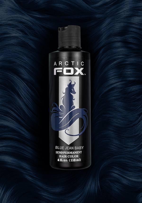 Blue Jean Baby | HAIR COLOUR [118ml] - Beserk - all, apr19, artic fox, blue, clickfrenzy15-2023, cosmetics, dark blue, denim, discountapp, fp, goth, hair blue, hair colour, hair dye, labelvegan, lethal industries, vegan