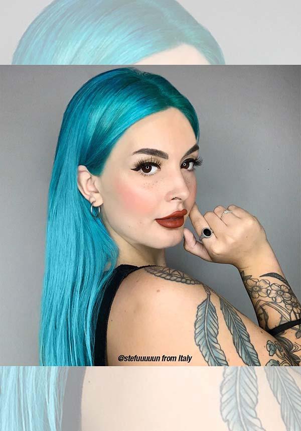 Atomic Turquoise | AMPLIFIED COLOUR - Beserk - 420sale, all, clickfrenzy15-2023, cosmetics, cpgstinc, discountapp, dye, ebaymp, fp, hair blue, hair colour, hair dye, hair green, labelvegan, manic panic, manic panic hair, mermaid, rainbow, turquoise, vegan