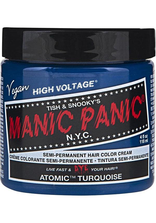 Atomic Turquoise | CLASSIC COLOUR - Beserk - 420sale, all, clickfrenzy15-2023, cosmetics, cpgstinc, discountapp, dye, ebaymp, fp, hair blue, hair colour, hair dye, hair green, labelvegan, manic panic, manic panic hair, mermaid, rainbow, turquoise, vegan
