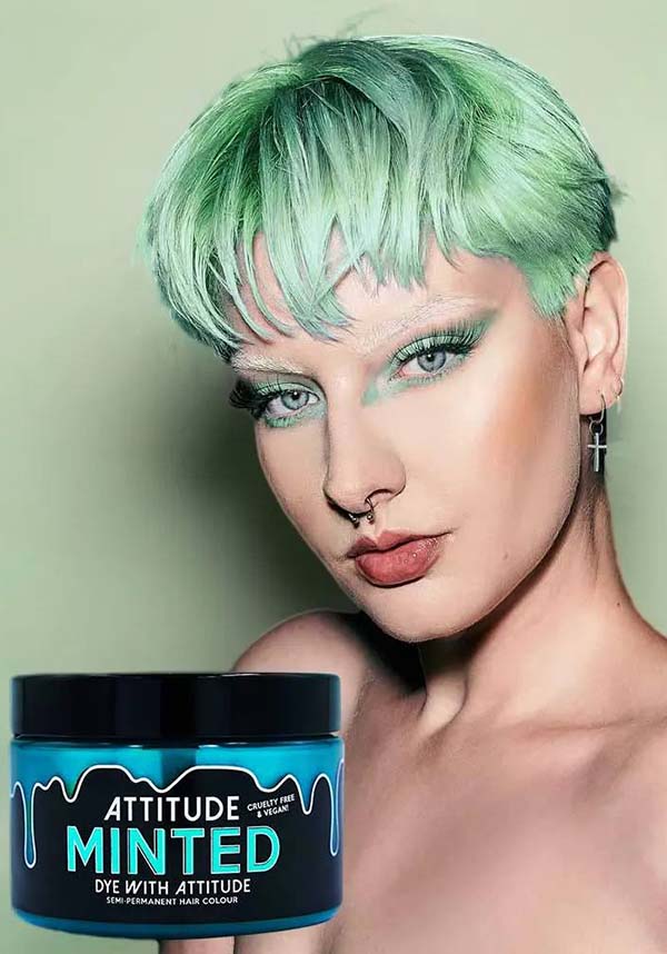 Attitude Hair Dye Minted Pastel Green Hair Colour Australia