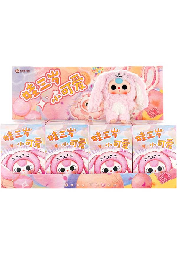 Baby Three De-Lovely | PLUSH KEYCHAIN [BLIND BOX]