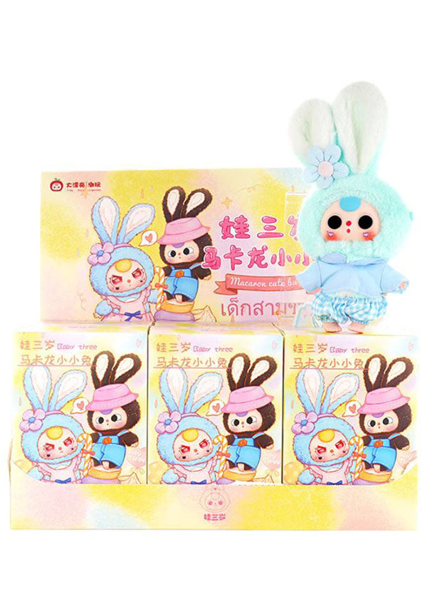 Baby Three Macaron | PLUSH KEYCHAIN [BLIND BOX]
