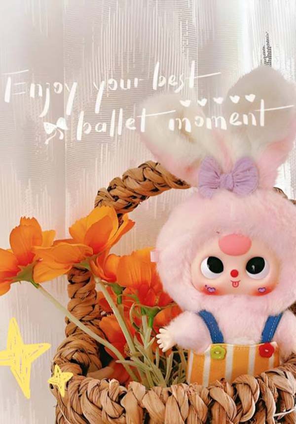 Baby Three Macaron | PLUSH KEYCHAIN [BLIND BOX]