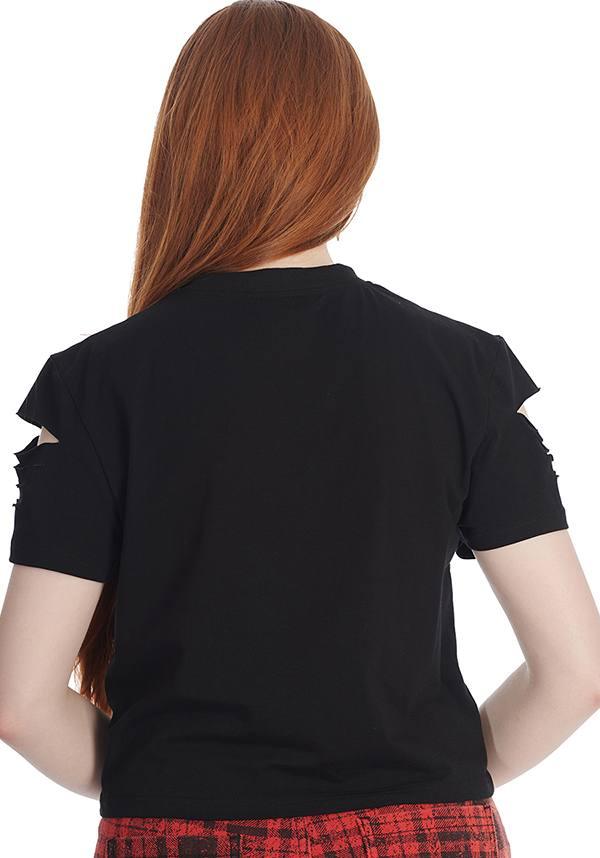 Antisocial | TOP* - Beserk - all, all clothing, all ladies clothing, BA39762, black, clickfrenzy15-2023, clothing, cut out, discountapp, edgy, googleshopping, goth, gothic, grunge, ladies clothing, ladies top, mar23, mysterypack2023, pin, pins, plus size, punk, R120323, sale, sale clothing, sale ladies, sale ladies clothing, SALE04MAY23, tees and tops, top, tops, tshirts and tops, womens top