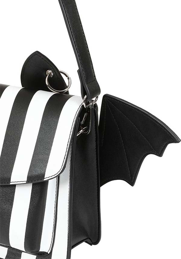 Catacomb Bat [White/Black] | HANDBAG*