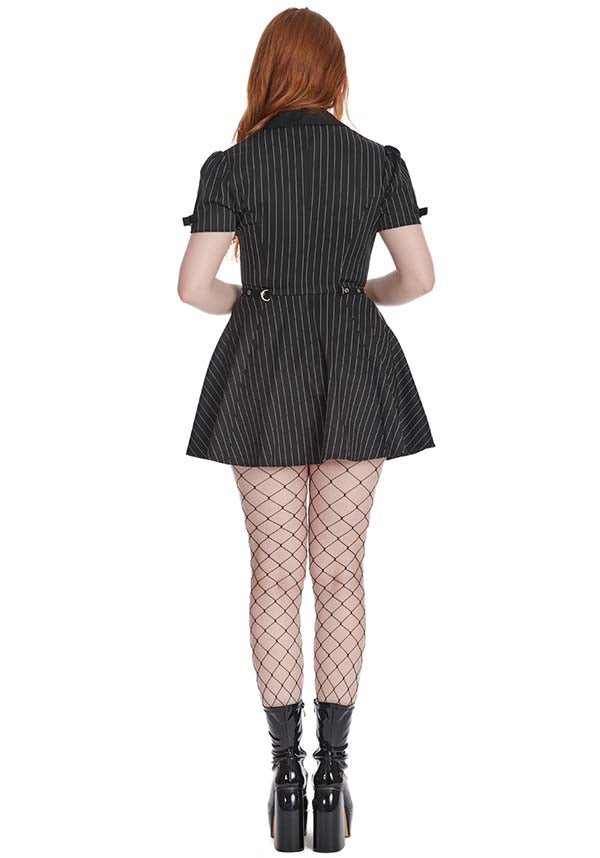 Core [Black/White] | BUTTON UP DRESS