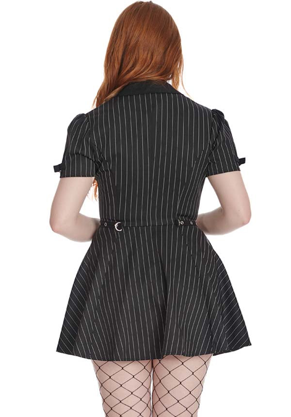 Core [Black/White] | BUTTON UP DRESS
