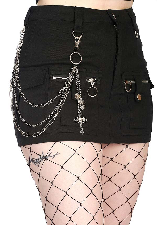 Cruz [Silver] | BELT CHAIN