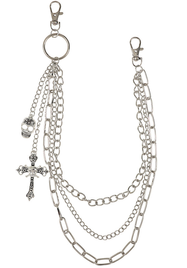 Cruz [Silver] | BELT CHAIN