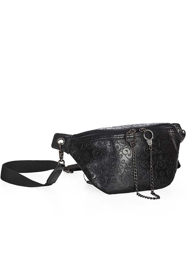 Damien Embossed | SHOULDER POUCH BAG