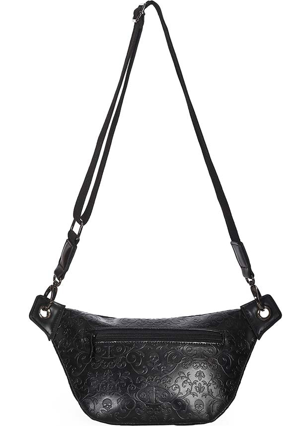 Damien Embossed | SHOULDER POUCH BAG