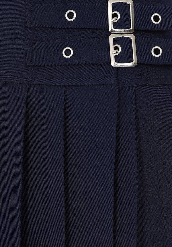 Darkdoll [Navy Blue] | MINI SKIRT*